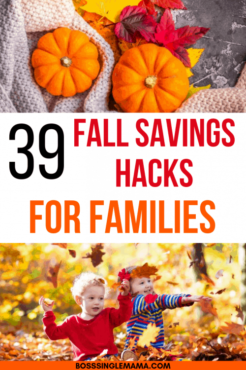 Fall Money Tips: 40+ Ways to Save Money in Fall - Boss Single Mama