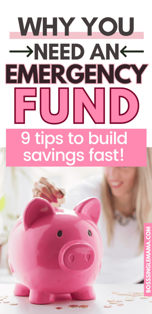 How to Build Emergency Savings [9 Tips for Success] - Boss Single Mama