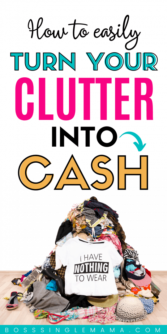 how to declutter your house and make money