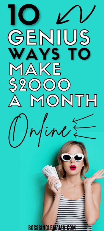 how to make $2000 a month online