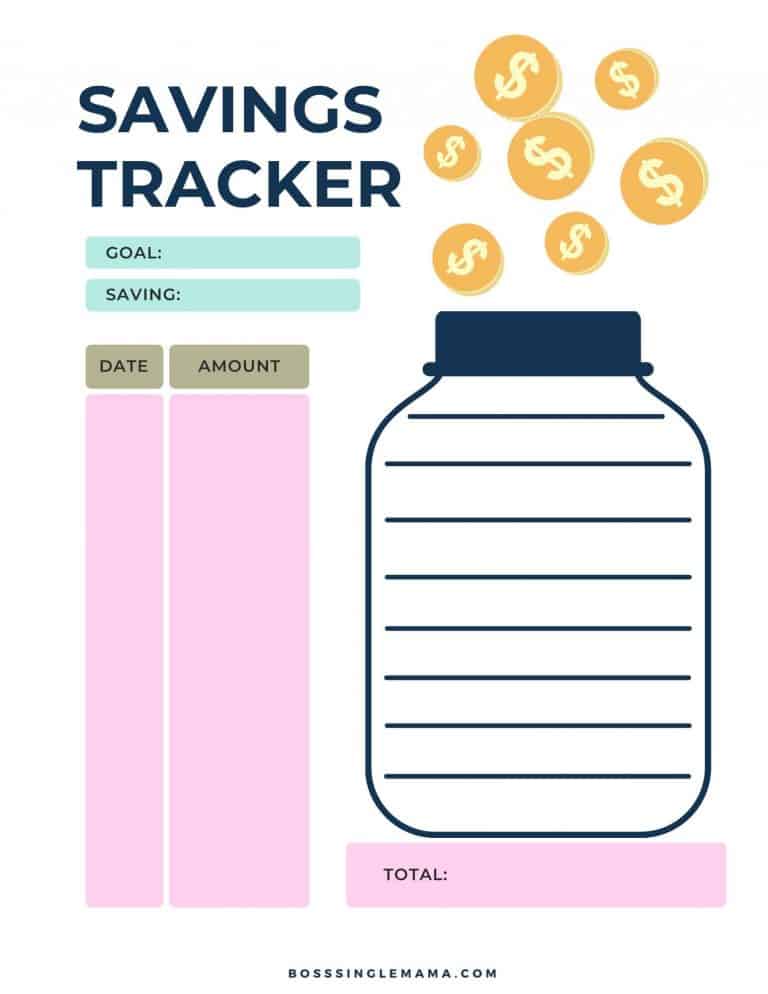 23 Free Money Saving Charts to Help You Crush Your Savings Goals ...