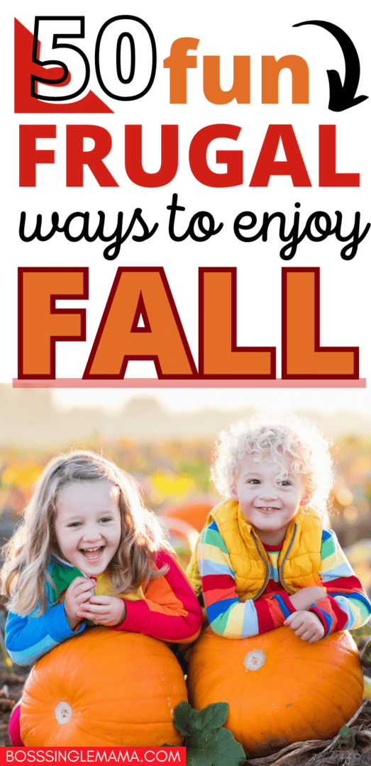 frugal fall bucket list