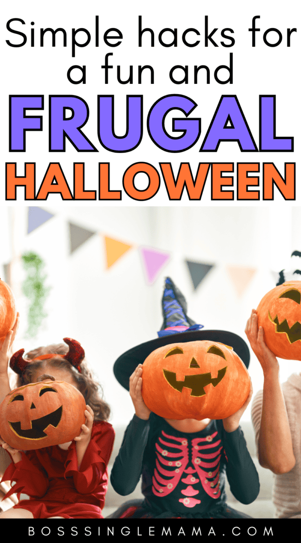 frugal halloween